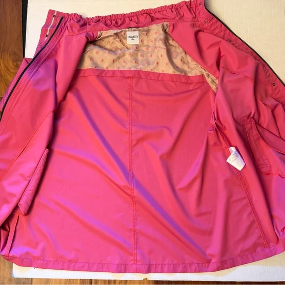 Cinzia Rocca Due Women's Pink Light Over Coat Jacket made in Italy Sz-16.S14